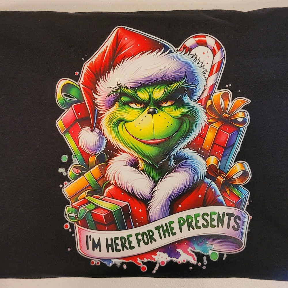 Black Grinch Christmas T-Shirt Unisex